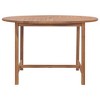 vidaXL Patio Dining Table 43.3 in.x29.5 in. Solid Wood Teak - 2 of 4