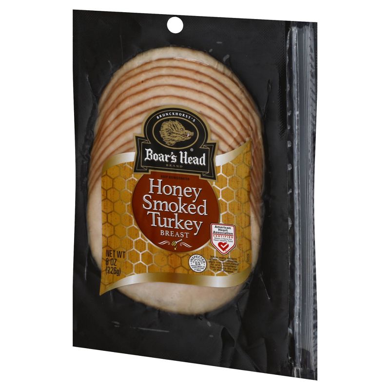 Boar&#39;s Head Sliced Honey Smoked Turkey - 8oz, 5 of 7