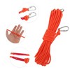 Unique Bargains Outdoor Double Hook Braided Clothesline 1 Pc - 3 of 4