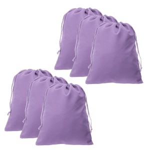 Unique Bargains Velvet Reusable Soft Jewelry Headphone Candy Drawstring Gift Bags 10 Pcs - 1 of 4
