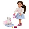 Our Generation Mindy & Pepper 18'' Doll & Pet Kitten Set - 2 of 4