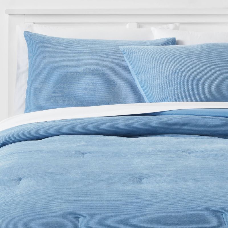 Standard Corduroy Plush Comforter Sham - Room Essentials™, 3 of 7
