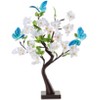 The Lakeside Collection Tree Floral Butterfly 20 Light Count Tabletop Decor Pink Or Yellow - 4 of 4