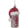 Kurt Adler Glass Ornament for Christmas Tree, Festive Diet Coke - 3 of 3