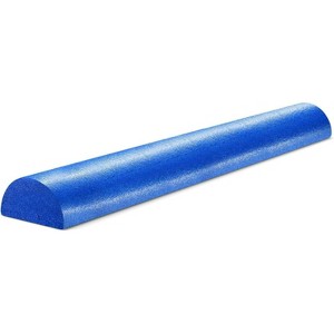 Half Round Foam Roller, PE Massage Roll for Yoga Poses, Stretching, Physical Therapy, Balance & Stability Exercises - 1 of 4