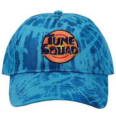 Space Jam Tune Squad Tie Dye Cotton Twill Hat with Embroidery and Underbill Art