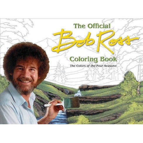 Download The Official Bob Ross Coloring Book Paperback Target
