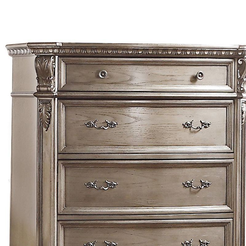 42&#34; Northville Chest Antique Silver - Acme Furniture, 5 of 7