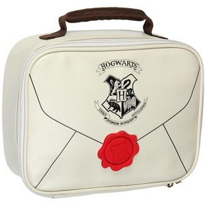 Harry Potter Letters to Hogwarts Insulated Lunch Box Beige - 1 of 4