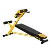 Soozier Adjustable Hyper Extension Dumbbell Weight Bench, Foam Leg ...