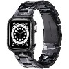 Worryfree Gadgets Resin Band with Bumper Case for Apple Watch - 3 of 4