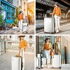 TravelArim Luggage Sets, Suitcase with Spinner Wheels, Durable Hard Shell Suitcase Set, Expandable Travel Suitcases - 4 of 4