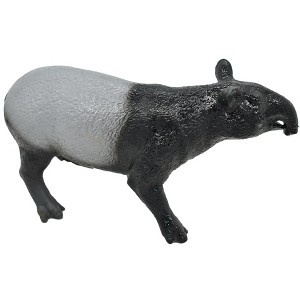 Collectible Wildlife Gifts | Tapir Malayan, Squeaky Plastic Toy Replica Model 5" F1638 B82 - 1 of 4