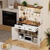 Sideboard Buffet Cabinet With Led Lights - 3 of 4