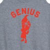 Women's - Jimmy Neutron - Boy Genius Graphic Racerback Tank - 2 of 4