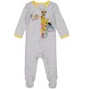 Disney Winnie the Pooh Lion King Monsters Inc. Pixar Toy Story Baby 2 Pack Sleep N' Play Coveralls Newborn to Toddler - 2 of 4