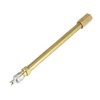 Unique Bargains Brass Wheel Tire Valve Extender Stem Extension Inflation Stright Pole 4 Pcs - 3 of 4
