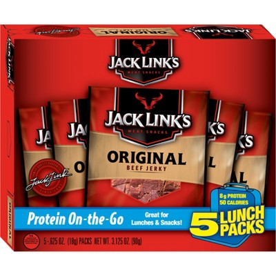 Jack Link's Protein On-the-Go Original Beef Jerky - 3.125oz