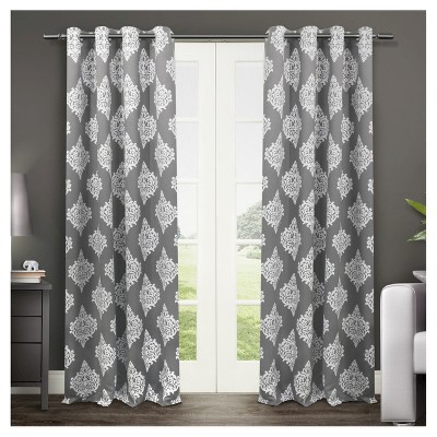 Set Of 2 Bensen 100% Blackout Grommet Top Curtain Panel - Exclusive Home :  Target