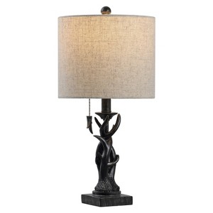 JONATHAN Y Gaston 20.5" Resin Mini LED Table Lamp - 1 of 4