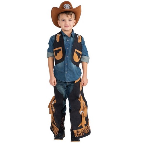 Dress Up America Costume selvaggio cowboy occidentale per i bambini