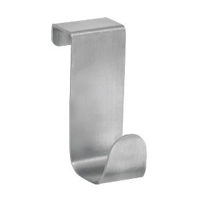 InterDesign 29420 Small Over The Cabinet Hook, Brushed Nickel Stainless Steel - 1 of 1