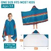 SUN CUBE Hooded Towel for Kids, Absorbent Quick Dry Toddler Beach Towel, Swim Surf Wrap for Shower Pool, Boy Girl Age 3-9 - 2 of 4
