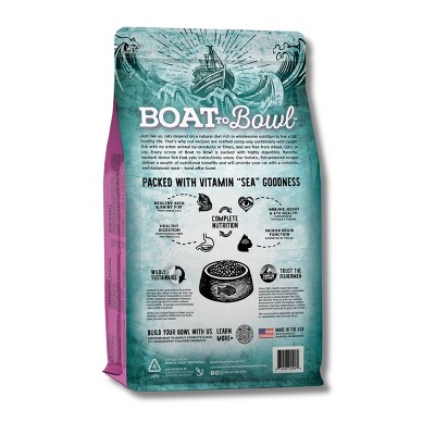 Boat To Bowl Fish, Salmon and Wild Seafood Flavor Recipe Dry Cat Food - 3.5lbs, 3 of 14