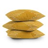 16"x16" Summer Sun Home Art Geo Square Throw Pillow Yellow - Deny Designs - 4 of 4