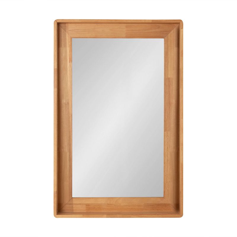 Basking Decorative Wall Mirror with Shelf - Kate & Laurel All Things Decor, 2 of 9