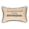 Sentimental Home Pillow Grandma Phrase – 12.5x8 Inch by Manual Woodworkers and Weavers - 3 of 3