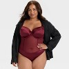 Women's Lace Unlined Lingerie Bodysuit - Auden™ - 3 of 3