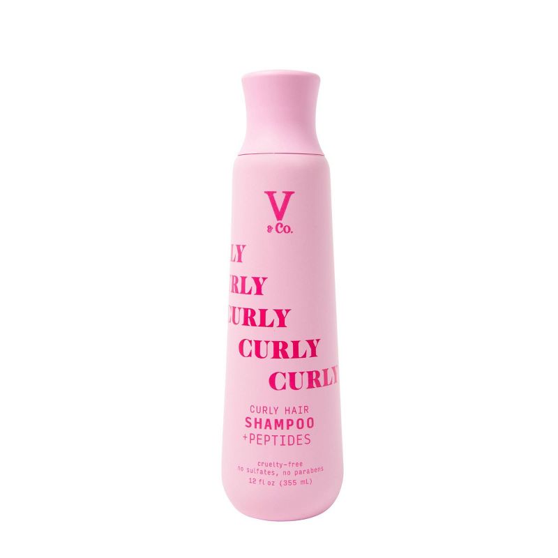 V&#38;Co. Beauty Curly Hair + Peptide Shampoo - 12oz, 1 of 15
