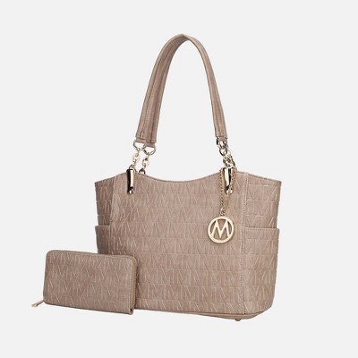 MKF Collection Allison Tote Bag & Wallet by Mia K
