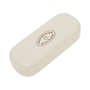 Unique Bargains Eyeglasses Case 6.38"x2.68"x1.5" Beige 1 Pc - 1 of 4