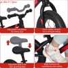 12" Balance Bike for Boys and Girls 3-7 Years, Toddler Bicycle Training w/Adjustable Seat & Handlebar, Lightweight No Pedal Bike Gift - 3 of 4