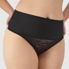 Maidenform Self Expressions Women's Tame Your Tummy Thong SE0049 - 2 of 4