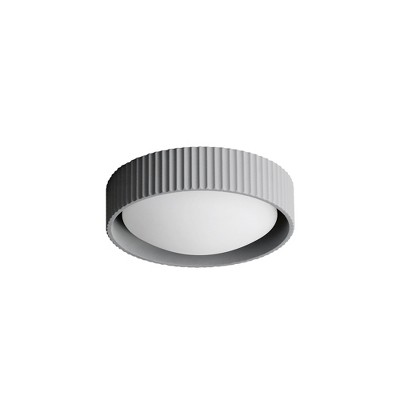 ET2 Lighting Souffle 1 - Light Flush Mount in  Gray
