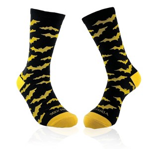 Fantastic Bat Pattern Socks from the Sock Panda (Men's or Women's Sizes) - 1 of 4