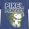 Girls' - Peanuts - Pixel Perfect Fitted Short Sleeve Graphic T-Shirt - 2 of 4