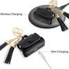 HTUTWOO Apple AirPods Pro Case Cover Genuine Leather Case with a Couple of Drooping Tassels for Apple Airpods Pro/Pro2 - 3 of 4
