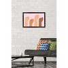 Trends International Women Raised Fist Framed Wall Poster Prints - 2 of 4