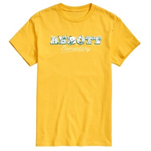 Men's - Abbott Elementary - Logo Short Sleeve Graphic T-Shirt - 1 of 4