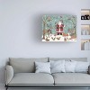 Trademark Fine Art -Anne Tavoletti 'Woodland Christmas Vi' Canvas Art - 2 of 4