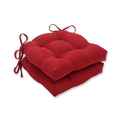 red chair cushions