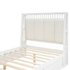 NicBex Full Size Platform Bed 78.7" L Modern Wooden Bed Frame with Upholstered Headboard and 2 Drawers for Bedroom, No Box Spring Required - 4 of 4