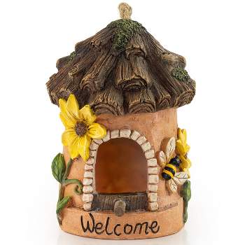 VP Home Arcadian Welcome Hanging Bird Houses for Outside