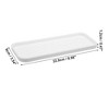 Unique Bargains Soap Dish Soap Cleaning Storage Keep Soap Dry for Bathroom Silicone 8.98''x3.54'' 1Pcs - 4 of 4
