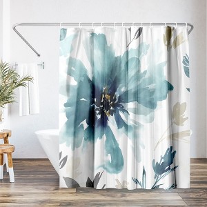 Americanflat 71" x 74" Shower Curtain, Finesse I by PI Creative Art - 1 of 4
