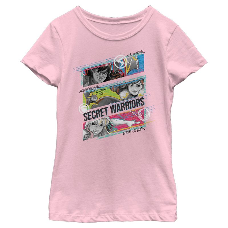 Girl's Marvel Secret Warriors T-Shirt, 1 of 5